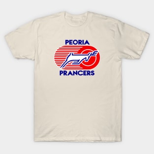 DEFUNCT - Peoria Prancers Hockey T-Shirt